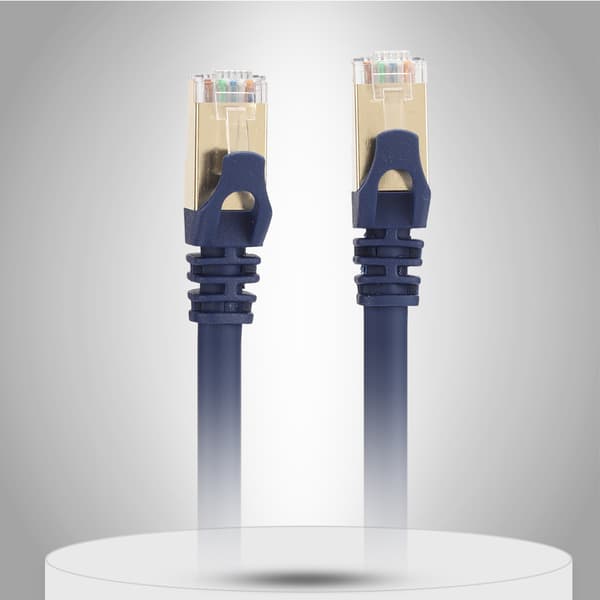 Nätverkskabel Syrefri Koppar 26AWG 2000Mhz för Dator Router Digitalbox 40Gbps (15 Meter)