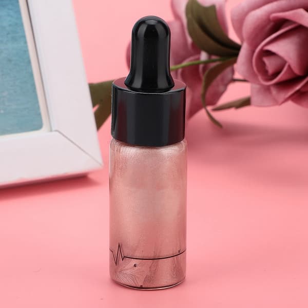 Kremet Glansfull Flytende Highlighter Ansikt Leppe Lysende Kontur Sminke 01#