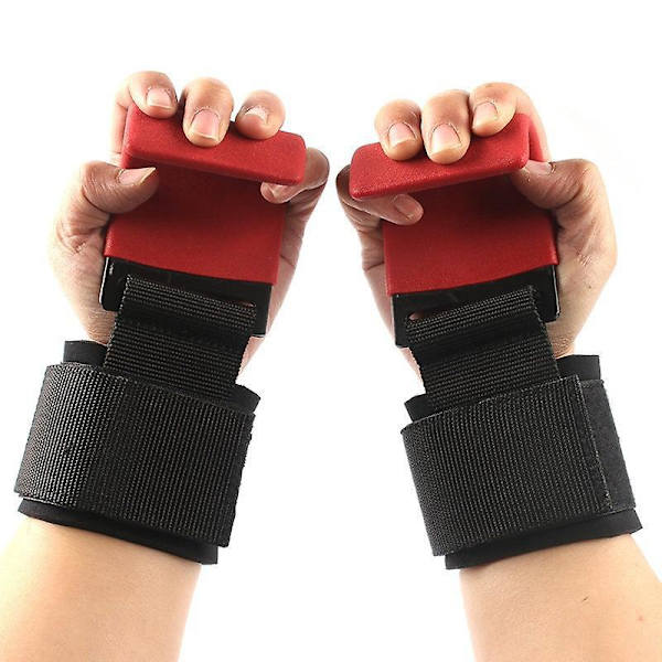 Säkra Grepp Gym Handskar med Justerbar Handledsband - Perfekt för Styrketräning och Skadeskydd