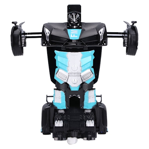 Kauko-ohjattava auto 1:18 mittakaavassa Yhden painikkeen muodonmuutos RC-auto Muuntaa robotin Syntymäpäivälahja lapsille