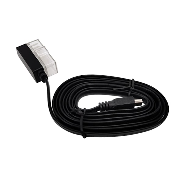 2 x OBD II OBD 2 7-nastainen Mini USB -liitäntäkaapeli auton HUD-tuulilasinäytölle
