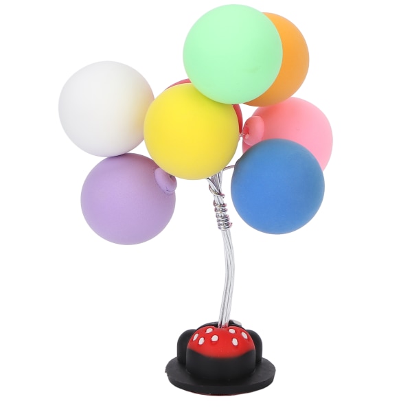 Aromaterapi oppbevaringsflaske Flyktig deksel Fargerik ballong Nydelig bil Dashboard dekorasjon