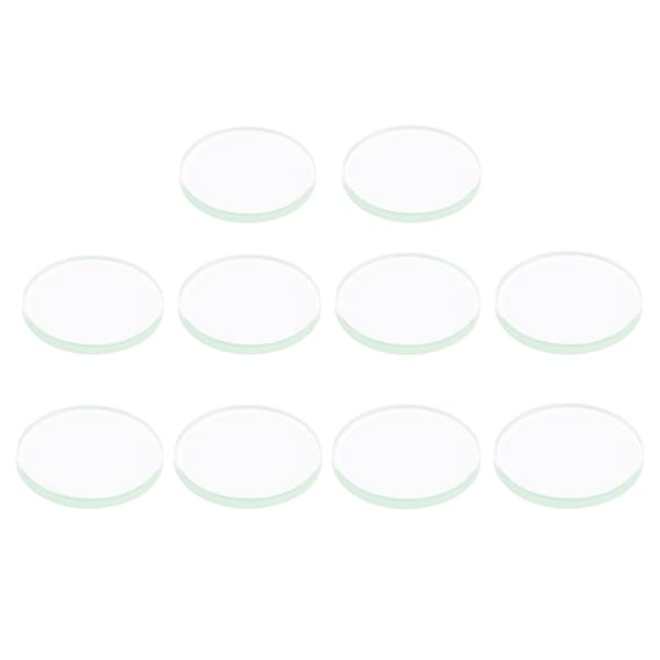 Rund Flad Urglas Professionelle Runde Flade Glas Reservedele til Urmagerreparation