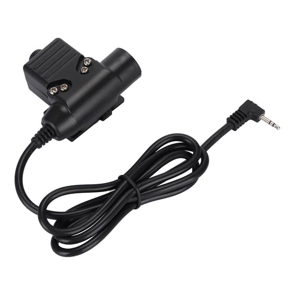 Multifunktionelt 2,5 mm enkelt hul PTT-kabel egnet til radio walkie talkie