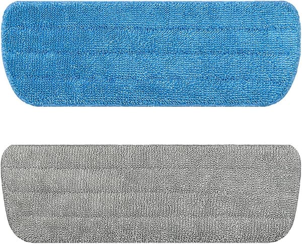 2 st Mopp Ersättning, Ersättningsrengöringsöverdrag Mopp Ersättningsdynor, Mikrofiberspraymopp för Spraymoppar, 42 x 14 cm