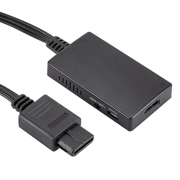 Bærbar N64 til HDMI-adapter til Nintendo 64/SNES/NGC/S - HDMI-kompatibel adapter
