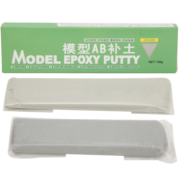 Modell Reparation AB Epoxy Snabbtorkande Spackel 100g Fyll Jord Modellering Hobby Hantverk Tillbehör(100g Fyll Jord Grå )