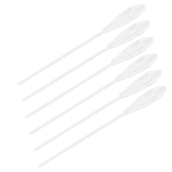 6 st akryl stora sjunkande flöten fisketillbehör miljövänlig transparent vit (10 g)