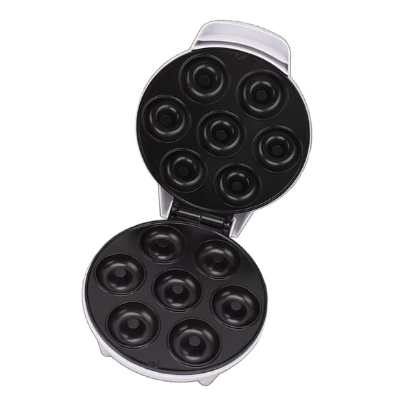 Mini Donut Maker 1200W Non-stick Højeffektiv Sikker Elektrisk Donutmaskine EU-stik 220V