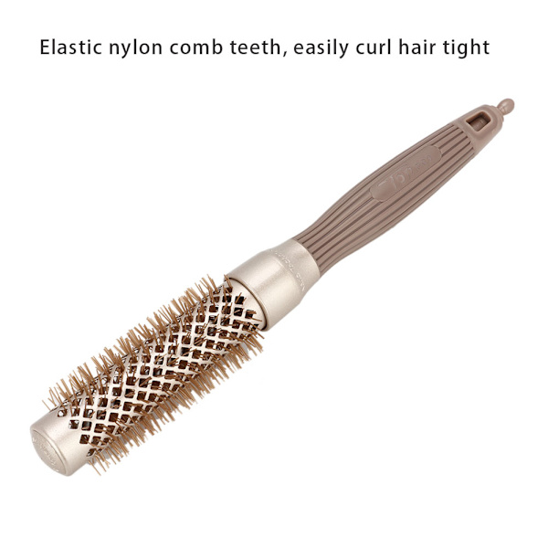 Bärbar rullkamcylinderkam Professionellt tillbehör för hårstylingverktyg för hemskönhetssalong (1#)Curl Hair Comb