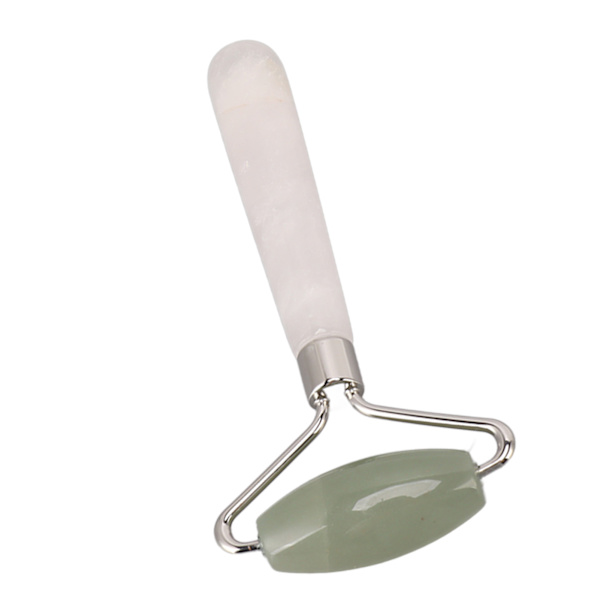 Jade Roller Handgjord Hudstramande Finpolerad Reducerande Puffiness Ansiktsmassager Roller Ansiktsroller Hudvård