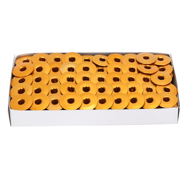 100 stk. Aluminiumspole Golden Udskiftning til Lockstitch Symaskine Tilbehør272152A Skrå