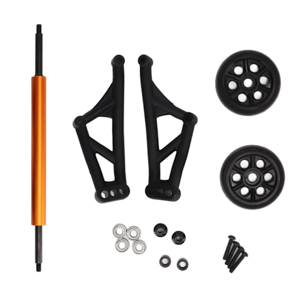 RC Wheelie Bar Kit Anti Roll RC Halehjul Head Up Hjul Kit Opgraderingsdele til ZD Racing MX 07 4WD 1/7 RC Truck