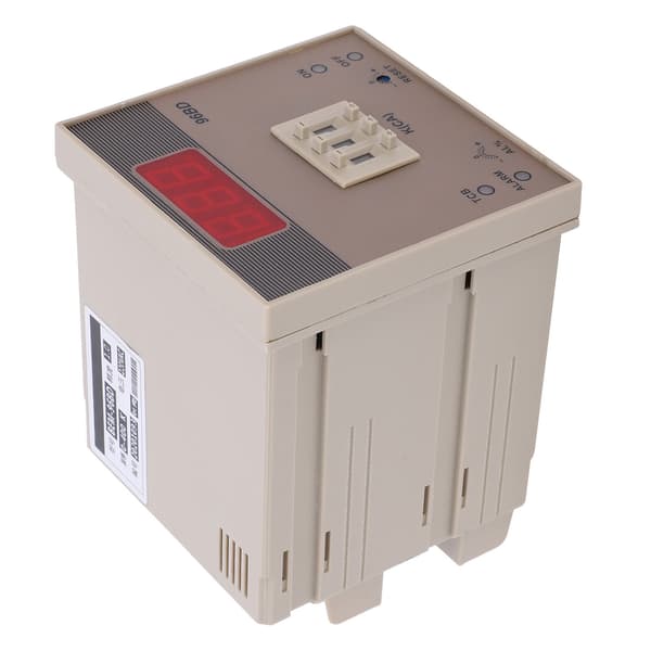 BERM Termostat Digital Display Drejeknaps Plastic Temperaturjusteringskontrol Switch 220V