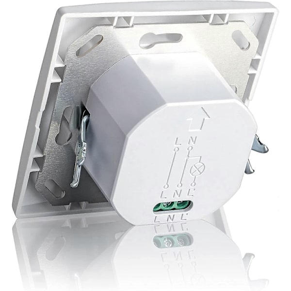 Inomhus Rörelsedetektor, Infälld Väggmontering, Anpassad LED, Infraröd Sensor, Programmerbar, Räckvidd 9m/160, 3 Trådar