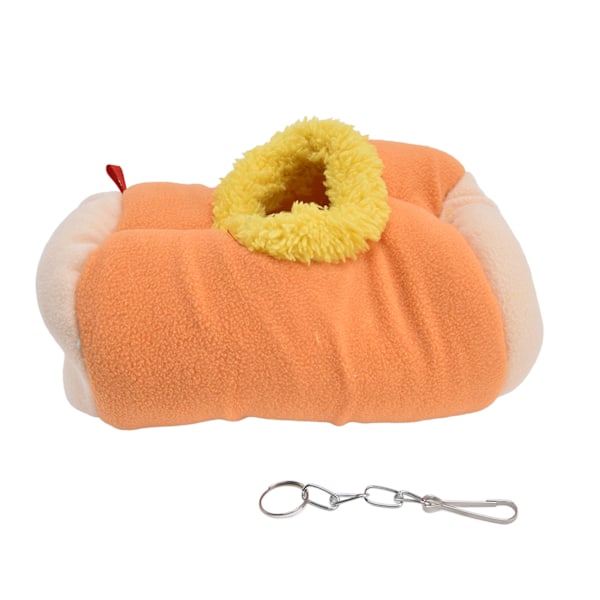 Fågelbädd Hamster Gyllene Björn Papegoja Igelkott Mini Hopfällbar Värme Tjock Hängande Bo