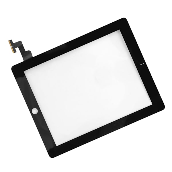 Tablet Digitizer Skärm Akryl Ersättning Tablet Digitizer Touch Screen för IOS 2 Tablet Svart