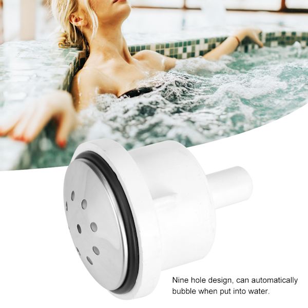 Badekar Spa Plastik 9 Huller Luftstråle Luftdyse Udskiftning Spa Badeværelsestilbehør