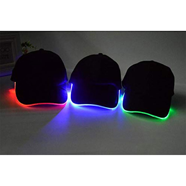 Unisex LED-ljus fiskehatt utomhus cool hatt för nattfiske jakt vandring fiskeutrustning fiske