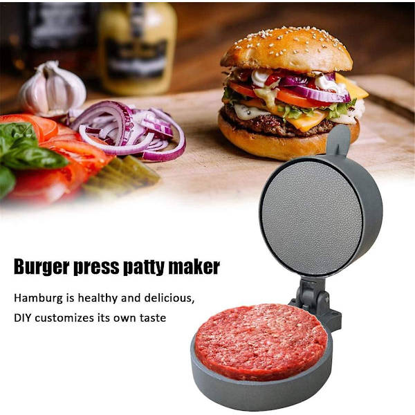 Non-stick Burger Press Kit - Perfekt for BBQ-grilling og kjøttboller