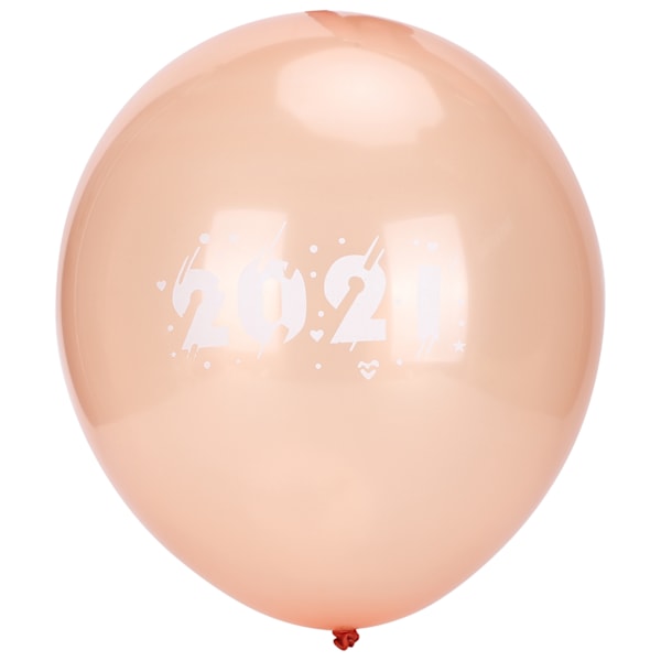 30 st 2021 siffror ballonger nyår examen bröllop fest dekorationer orange