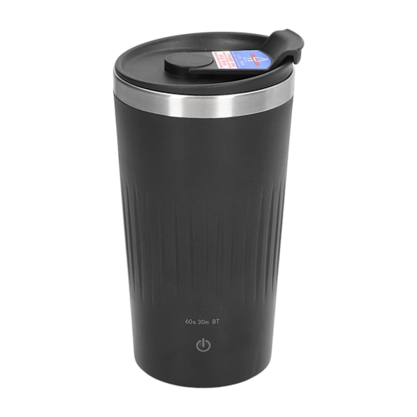 400 ml självomrörande kaffekopp, bärbar rostfri stål robust automatisk omrörningsmugg med Bluetooth för kontor, skolor, gym