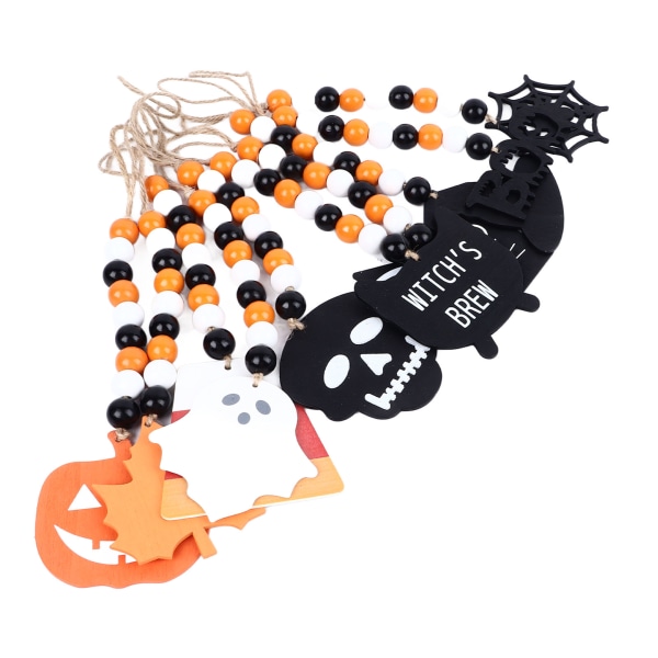 10 stk Halloween hængende ornamenter Farverige perler Assorterede stilarter Halloween træ vedhæng til dekorationsfest