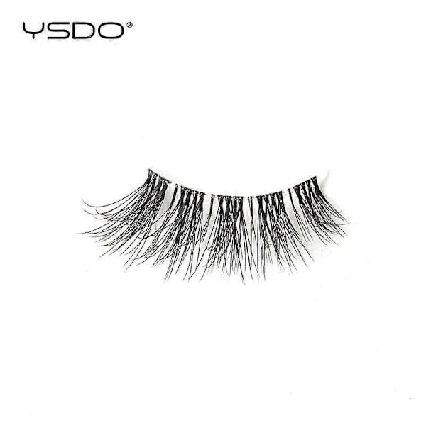 YSDO 5/10 Par Naturlige Lange 3D Mink Kunstige Øjenvipper Makeup Bløde Halve Vipper Håndlavet Combo 5parH103