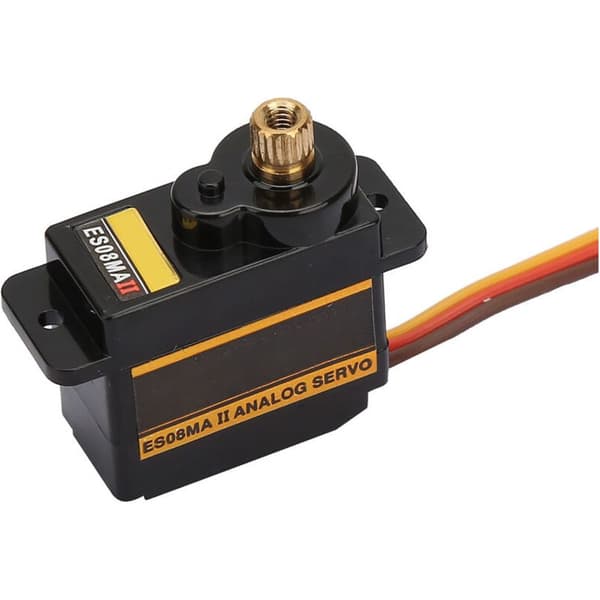 EMAX ES08MA II Højhastigheds analog servomotor - 12g, 1.8kg, 10s