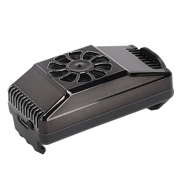 X1A Universal Aluminiumlegering Fan Radiator Mobiltelefon Varmeafledning Telefon TilbehørSort