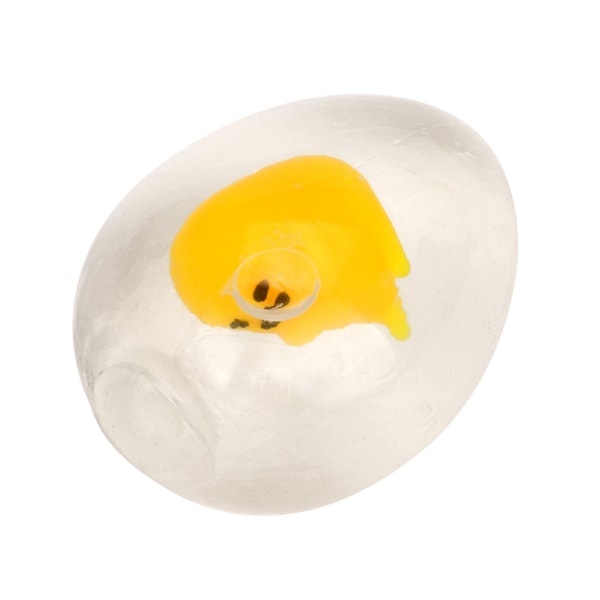 Anti-stress Clear Water Squeeze Toy - Lazy Egg Mascot