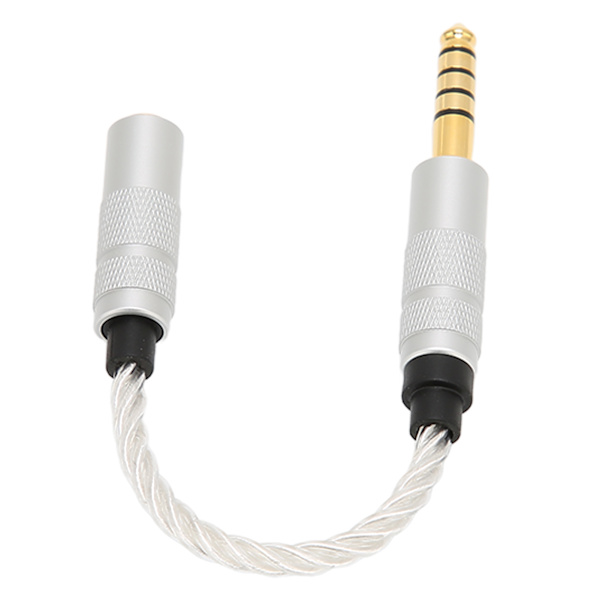 4,4 mm balanceret til 3,5 mm stereokabel han-til-hun hovedtelefonadapterledning til NW-ZX300A NW-WM1A NW-WM1Z PHA-2A-afspiller