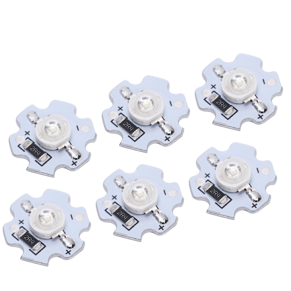 25 stk. 5V LED-chips 200LM 3W LED-pæreperler med høj effekt til DIY-belysningsarmaturer Blåt lys 455-460NM