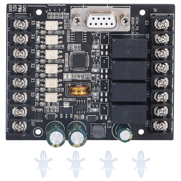 PLC Industriel Kontrol Board Programmerbar Logisk Controller Relæ Udgang WS2N10MRS1