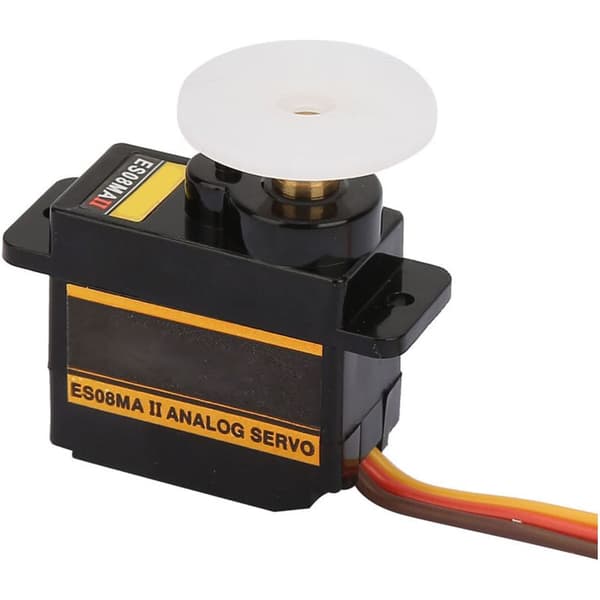 EMAX ES08MA II Højhastigheds analog servomotor - 12g, 1.8kg, 10s