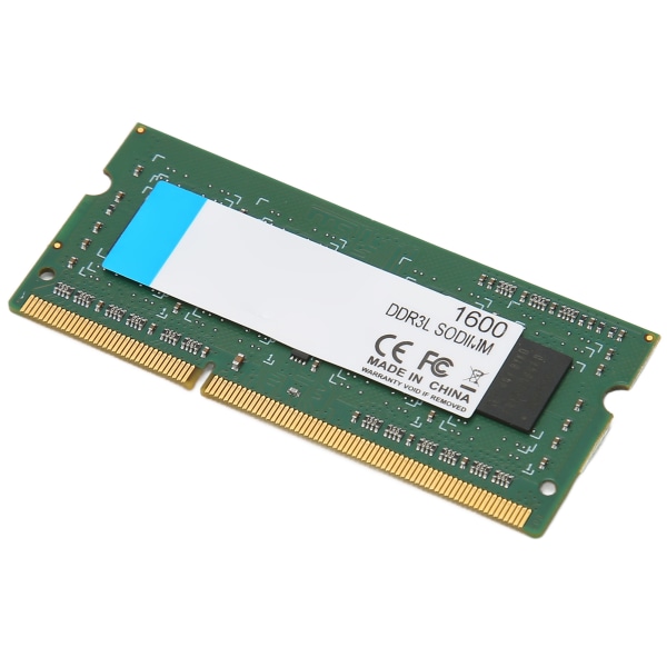 DDR3L SODIMM 1600MHz RAM 64Bits Bredde 204Pin Dataforbindelse Plug and Play 1600MHz RAM til Laptop 4GB