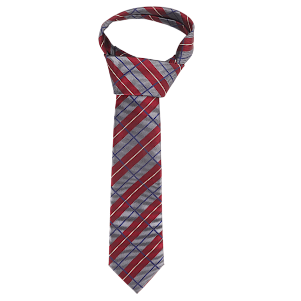 Herrslips 146 cm lång 8 cm bred klassisk design brittisk rutnät herr slipsar för klädtillbehör presenter
