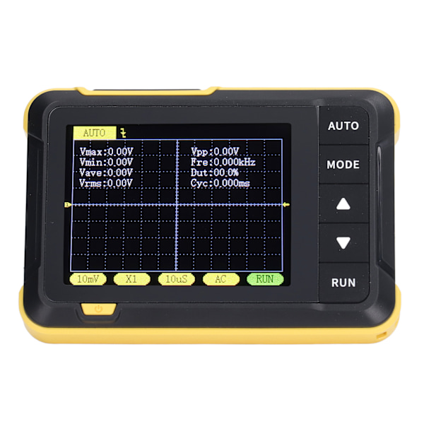 Håndholdt oscilloskop analogt digitalt signal bærbar oscillograf meter 200K båndbredde 2.5MS/s samplingshastighed
