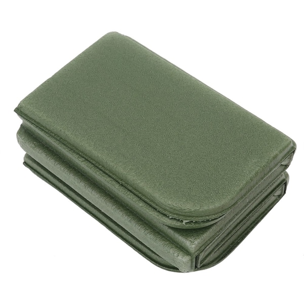 Fällbar sittdyna Bärbar vattentät cover för picknickmatta (grön)