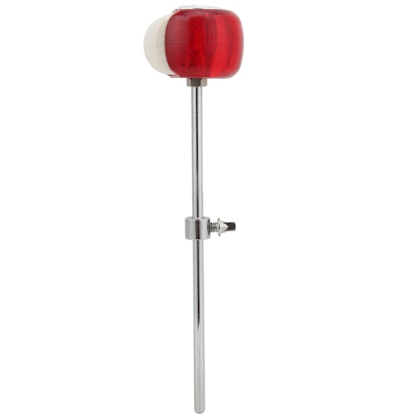 WC42 Rummun lyömäsoitin Vaihto-osa Rumpusetti Vasara Beater Punainen