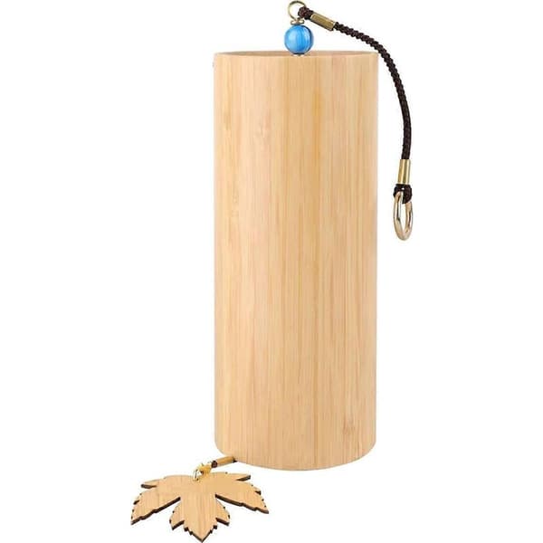 Bambus Chakra Vindklokke til Udendørs Meditation, Vindklokkelyd --