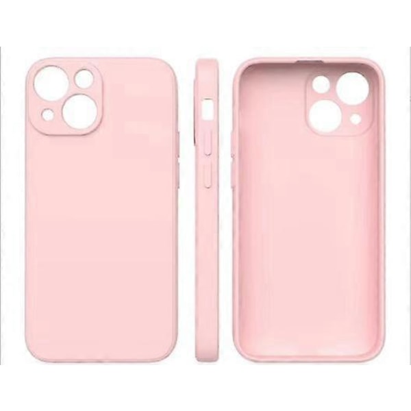 2 stycken Grönt Flytande Silikon Skal Kompatibelt med iPhone 13 6.1 tum, Individuellt Skydd för Varje Lins Förtjockat Premium Silikon Skal för iPhone