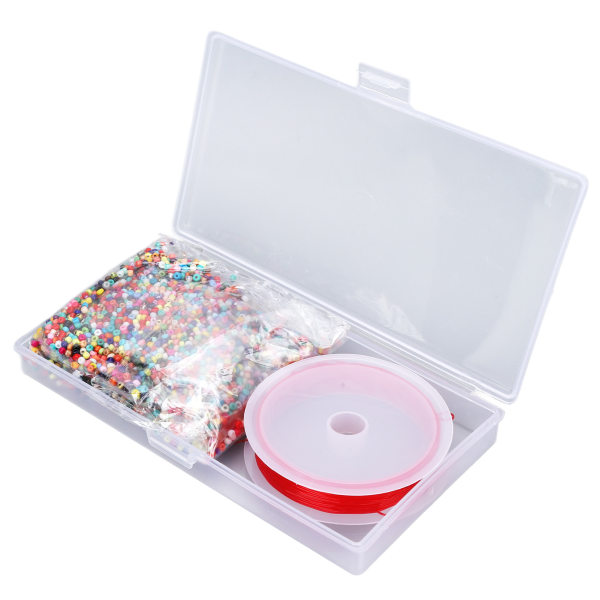 Beads String Kit Forbedre visuelle forskjellige farger Keramiske Wear Beads Leketøy for Amblyopia Training Small 0.03in