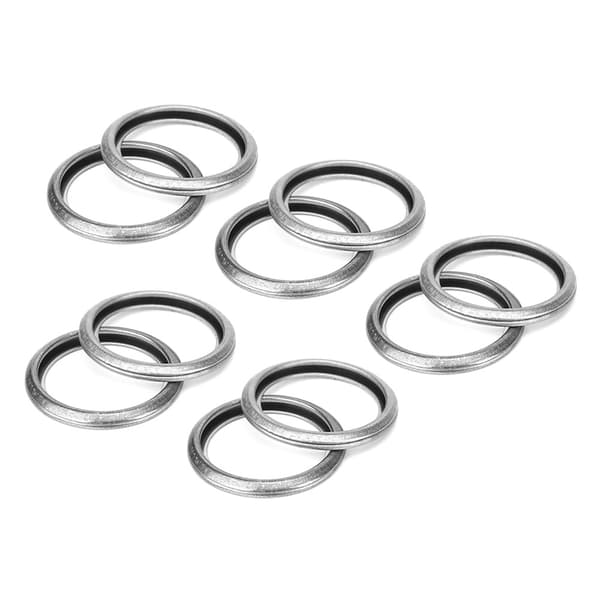 10 st Oljeavtappningsplugg Packningar 20mm ID 803916010 Ersättningsdelar