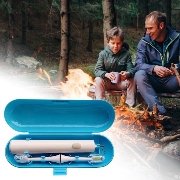Bærbare elektriske tannbørstehoder Travel Case Protection Oppbevaringsboks