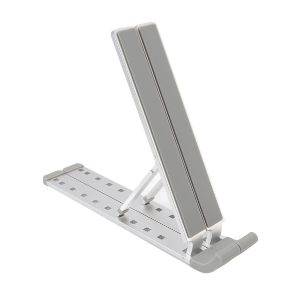 Hopfällbart och justerbart laptopstativ i aluminiumlegering med ihålig design för hem, sovsal och kontor