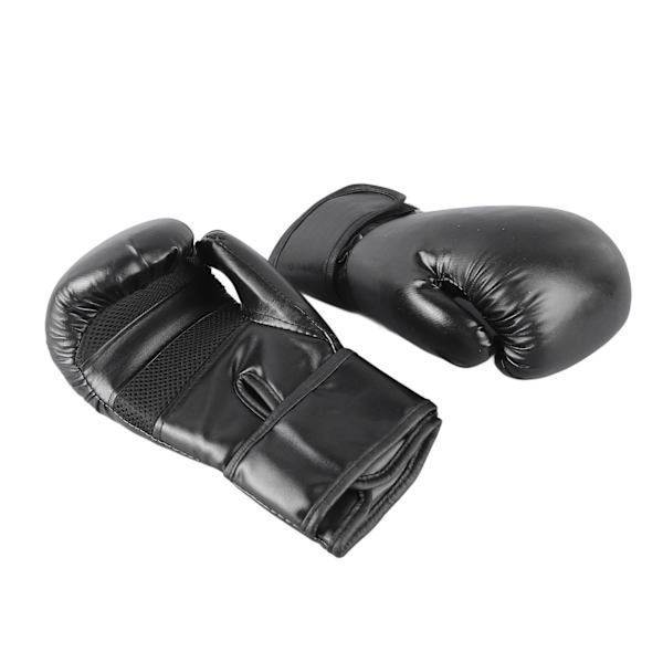 Boksehandsker Balck 8oz Punching Bag Handsker Komfortabel Brug PU Krog og Løkke Sikker Pasform Bokse Tilbehør