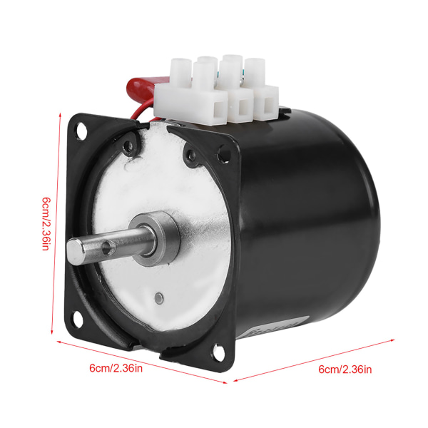 AC 220V GeAr Box 60KTYZ synkron växelmotor ersättning-1 st 220V(5R/Min) 220V(5R/Min)