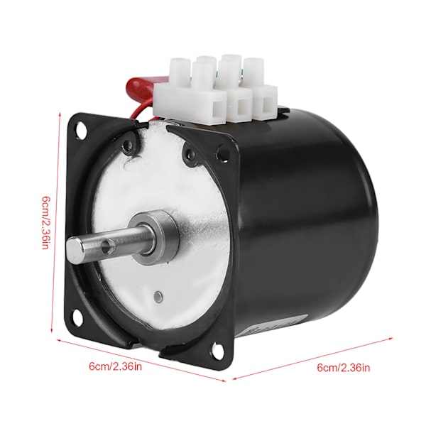 AC 220V gearkasse 60KTYZ synkron gearmotor udskiftning-1 stk 220V(60R/Min) 220V(60R/Min)