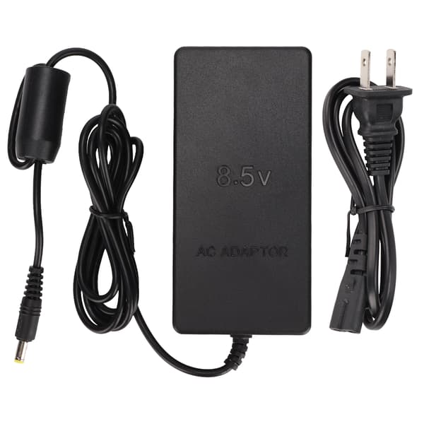 Strømadapter Erstatning Robust Bærbar AC-adapter Strøm til PlayStation2 70000 100-240V US-stik